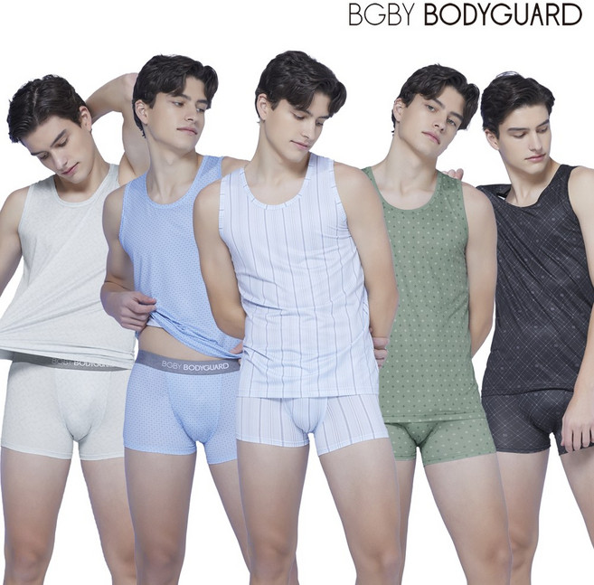 [방송히트]보디가드 BMD063 흡한속건 빅사이즈 메쉬 런닝 드로즈세트 10종(95-110사이즈)