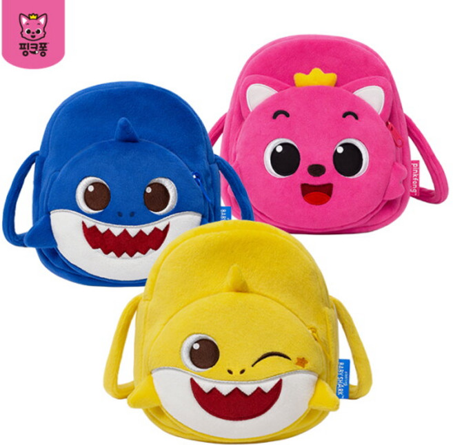 [핑크퐁] 아기상어 베스트 큐티 크로스(3종 택1)