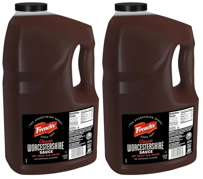 프렌치스 우스터셔 소스 글루텐 프리 3.78L, 2개