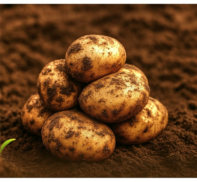 포실포실 분이나는 맛있는 두백감자, 1박스, 5kg (50g-70g)  중