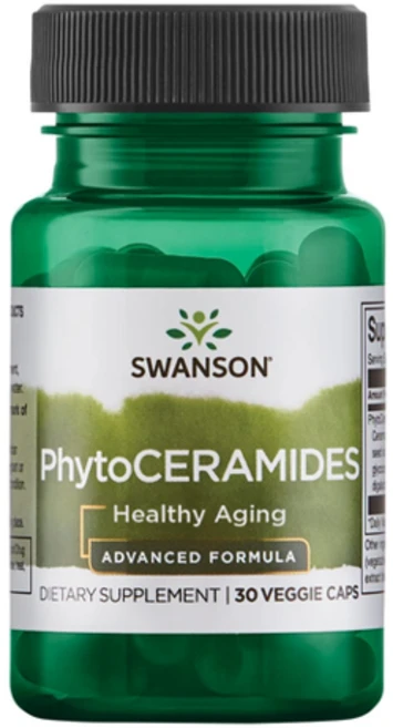 스완슨 파이토세라마이드 PhytoCeramides 어드밴스드 포뮬러 30 베지캡슐, 1개, 30정 - 쿠팡