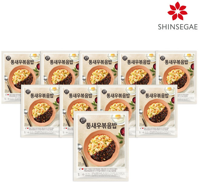 [올반] 통새우 볶음밥 220g x 10팩, 10개