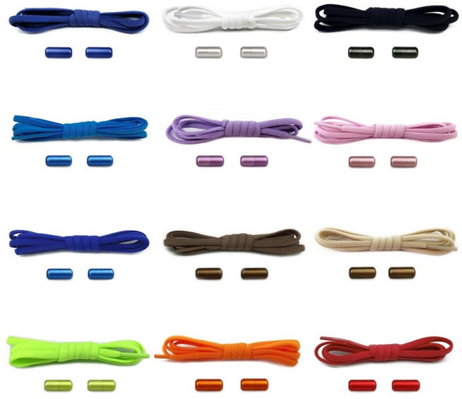 사니사니 색생선택 1+1 매듭없는 운동화끈 캡슐 고무줄 신발끈 클립 고무신발끈 늘어나는신발끈 고정 정리 무매듭