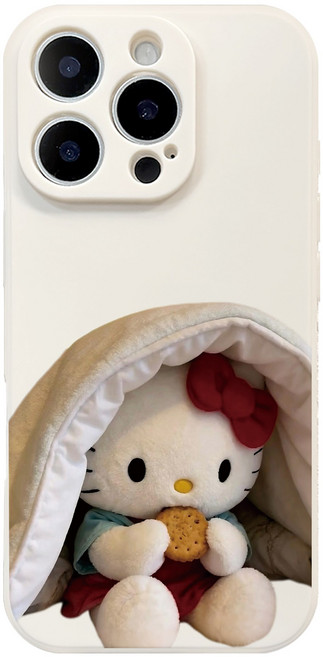 귀여운 과자 몰래 먹는 키티 아아폰 갤럭시 케이스