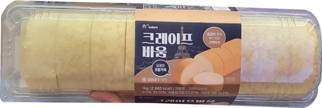 코스트코 엠즈베이커스 크레이프바움, 1개, 1kg