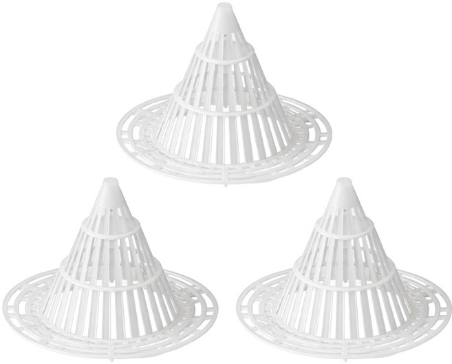 아띠꼴로 화분 깔망 거름망 배수망 뿌리 화분망 PE망, 3개, 깔망직경 5.5CM