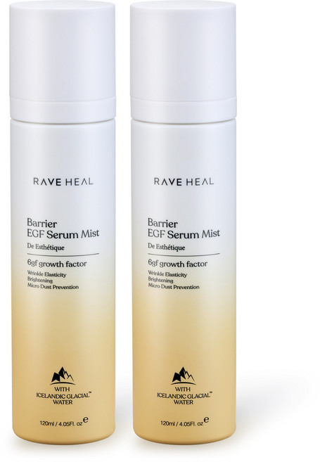 레이브힐 장벽탄탄 EGF 신부세럼 6GF 미스트 미세먼지 흡착방지 동안유지 고탄력 미스트(EGF+FGF+IGF), 2개, 120ml