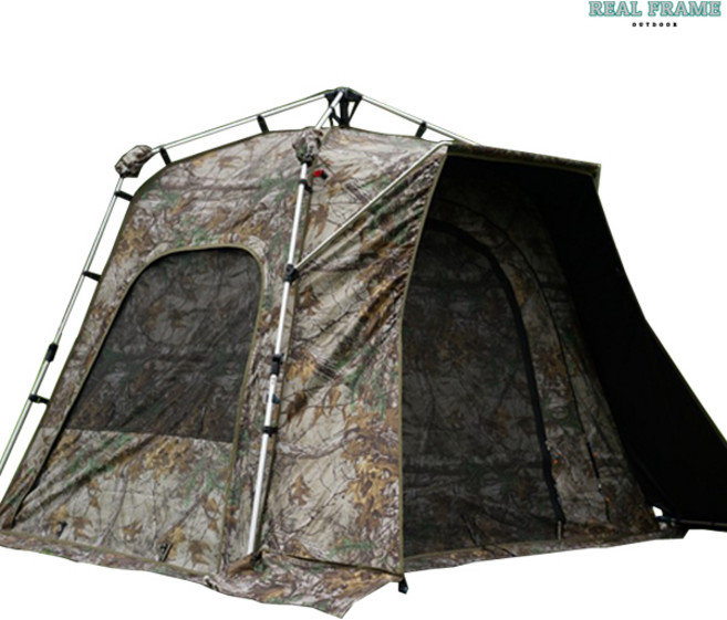 리얼프레임 텐트 오토익스텐션 투습 블랙코팅 자동 민물낚시텐트 좌대텐트, L(200x150cm)