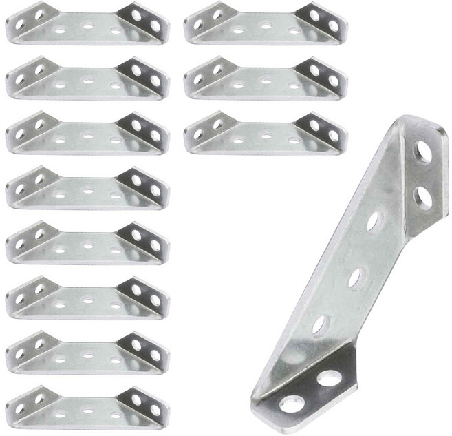 스텐 선반 코너브라켓 보강대 지지대 고정받침대 나사포함, 12개, S