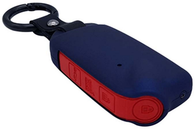 기아 더K9 모하비더마스터 스팅어 (호환) 강화메탈 스마트키케이스, 블루, 1개