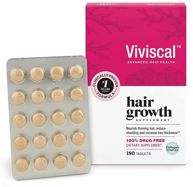 비비스칼 남성용 모발 머리카락 헤어 그로스 180정 Viviscal Mens Hair Growth, 1개 - 쿠팡
