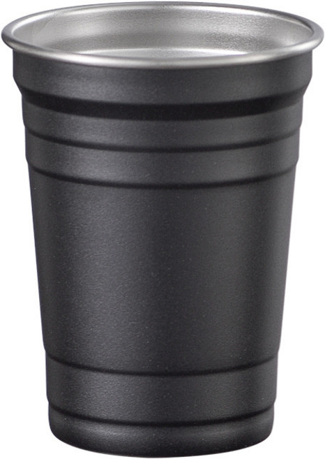 美式咖啡杯阶梯机甲杯304不锈钢啤酒杯杯便携式创意水杯红色带盖, 1個, 黑色机甲杯:550ml