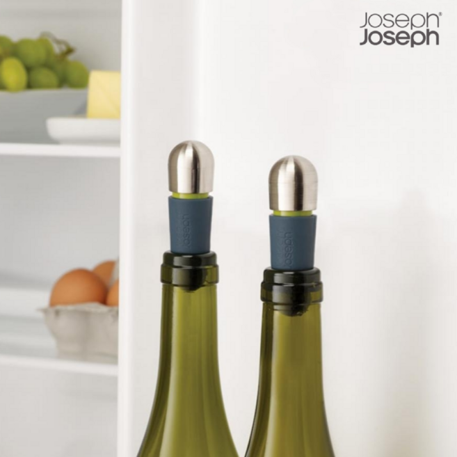 조셉조셉 와인 병마개 2p 비와이즈 트위스트 와인 스토퍼 세이버