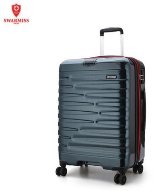 트래블샵 스와르미스 PC 20in 기내용 저소음 캐리어 블루그린