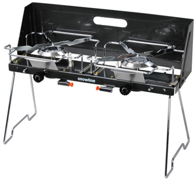 스노우라인 슬림투버너 (트윈버너 2구버너 캠핑 낚시 스토브), 1개
