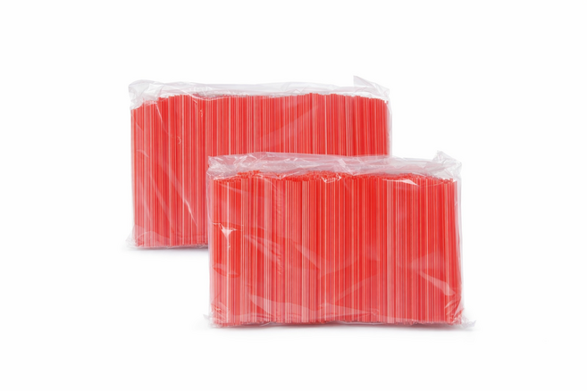 커피스틱 머들러 레드 12cm 벌크포장 일회용 커피빨대 카페용, 2개, 1000개