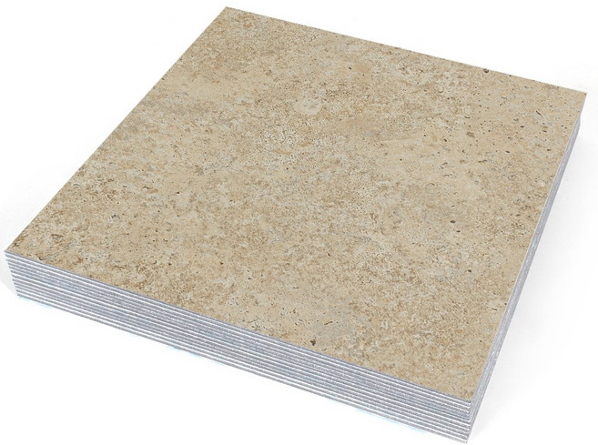 UV코팅 현대시트 접착식 데코타일 바닥재 벽면 아트월, 1개, JL.52012(12장)