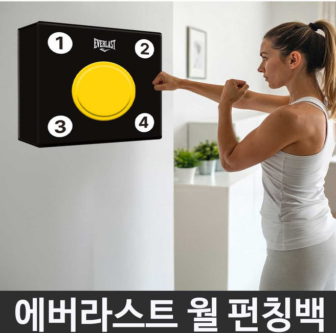 에버라스트 월 펀칭백 복싱 스트레스 해소 홈트