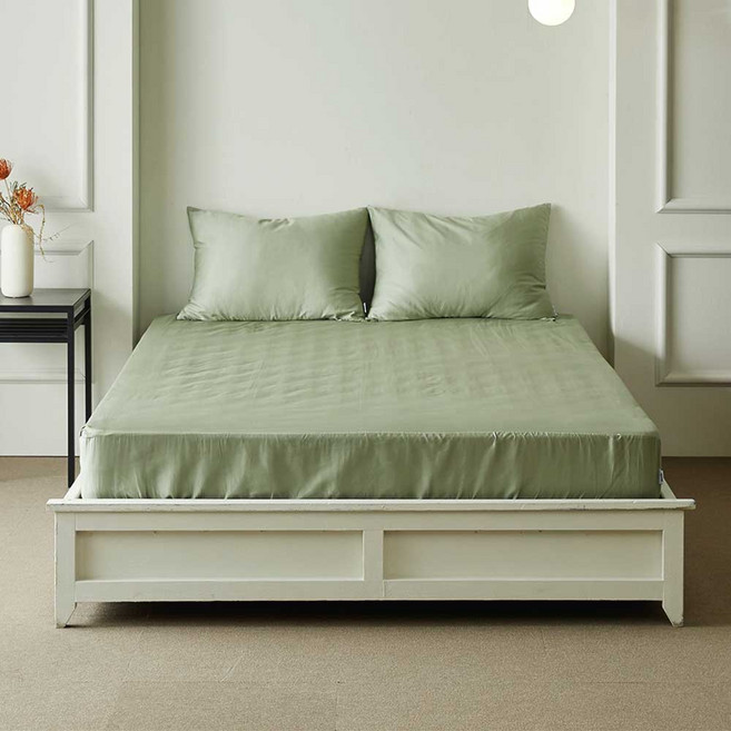 바운티풀 호텔식 솔리드 순면 매트리스커버