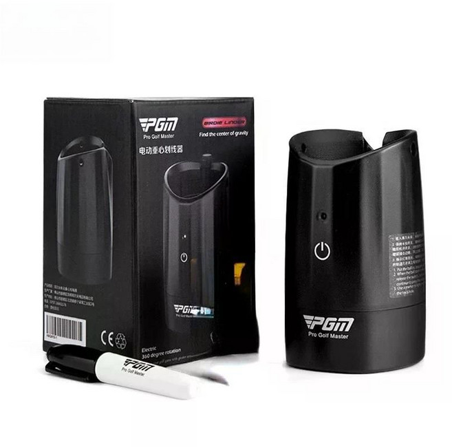 PGM 골프공 편심 자동 측정기 볼라이너 무게 중심 라인 매직 발란스, HXQ012 배터리없음, 1개