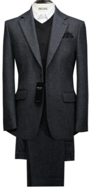 비시크 제이븐 울 정장세트