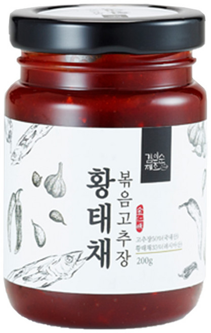 [프롬웰] 김인순제조 황태채 볶음고추장 210g, 1개