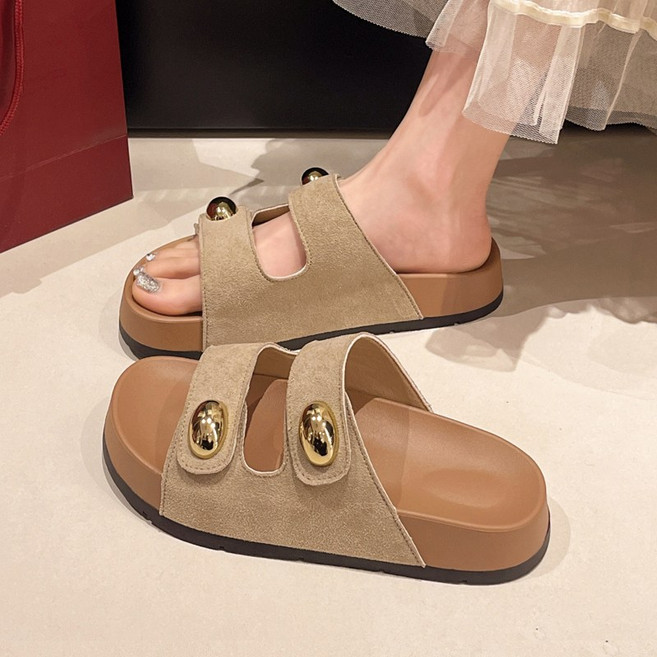 Modern Fashion 여성 사계절 발편한 샌들 뮬 슬리퍼 X135