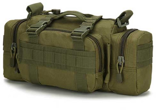 밀리터리 멀티포켓 다용도 3P 크로스백 힙색