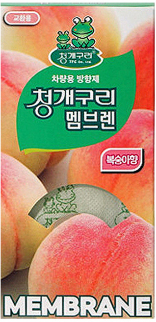 청개구리 멤브렌 복숭아8g, 3개