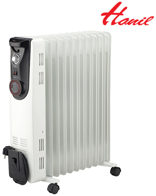 한일전기 동파방지 이동식 전기 타이머 라디에이터 11핀 화장실 휴게실 난방 한파, HOR-H11