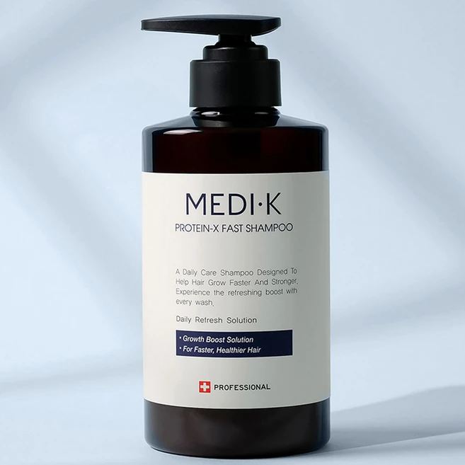 약국입점 메디케이 프로틴-엑스 패스트샴푸 대용량 500ml 머리빨리기르는법 초고속성장 단백질 두피케어 극손상 탈색모, 1개 - 쿠팡