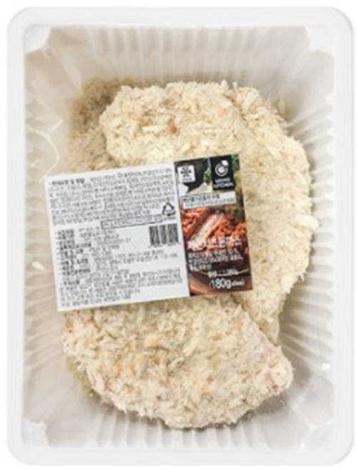 모노마트 자연 치즈돈까스, 100개, 1.08kg