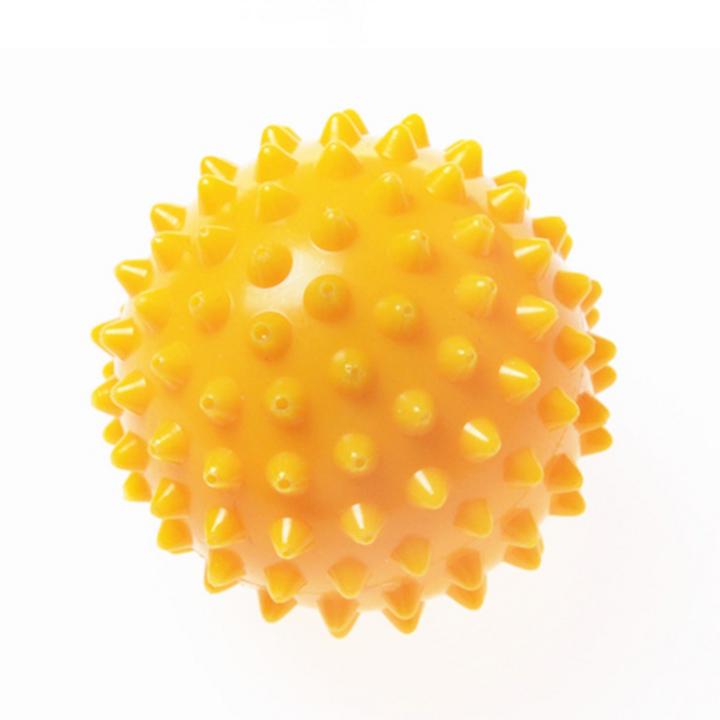 쥬띠크 고슴도치 마사지볼, 2개, 옐로우
