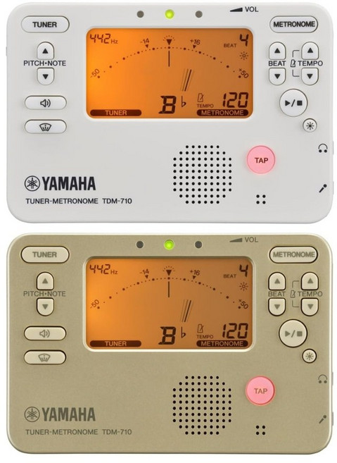 2024 05 형 야마하 메트로놈 튜너 복합기 후속모델 1개 TDM-710 TDM-700, 1. 아이보리