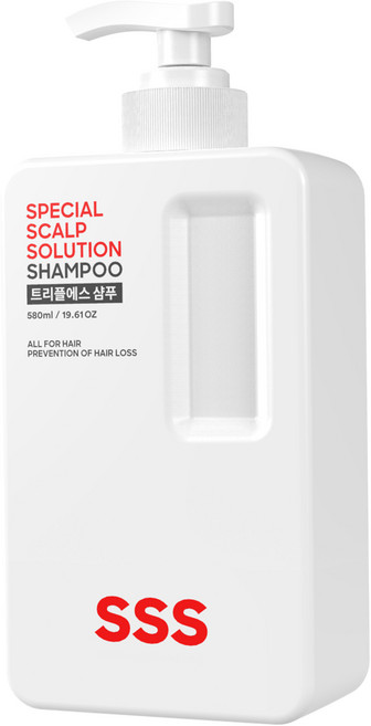 트리플에스 약산성 탈모샴푸, 580ml, 1개