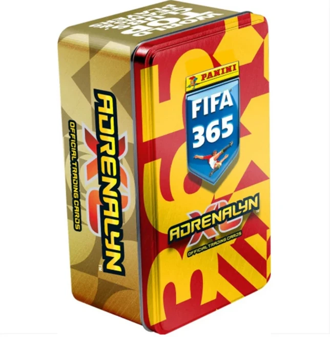 2026년 신제품 파니니 FIFA 365 아드레날린 XL 축구 클래식 틴 박스 컬렉션 카드, 01 Classic Tin Box