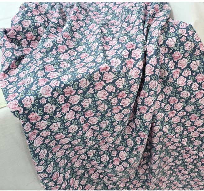 혜인천 대폭 60수 아사면 핑크로즈장미, 1개