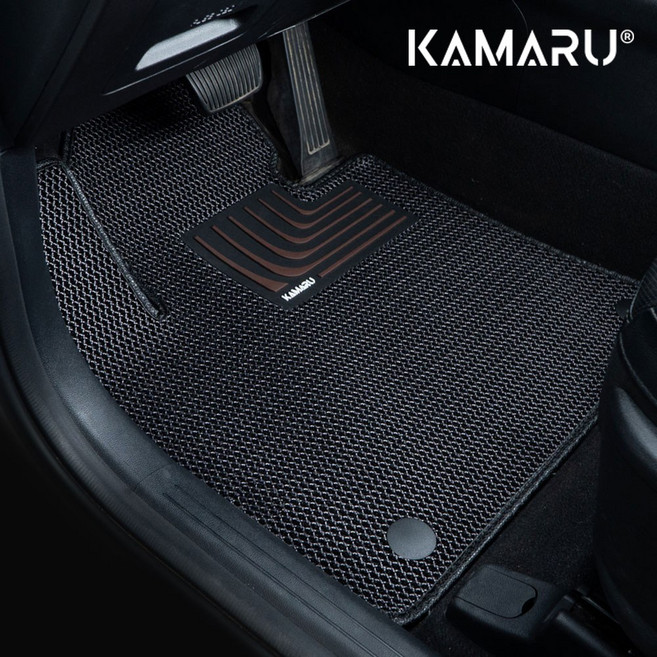 카마루 매쉬 코일매트 1열+2열, 그레이, 차량 적용표 참고