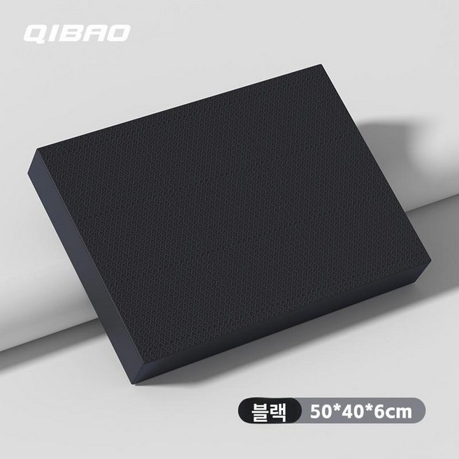 두꺼운 운동매트 다기능 벤치 프레스 패드 헬스장 홈트 사각 헬스매트, 1개, 특대형 프리미엄블랙, 50mm