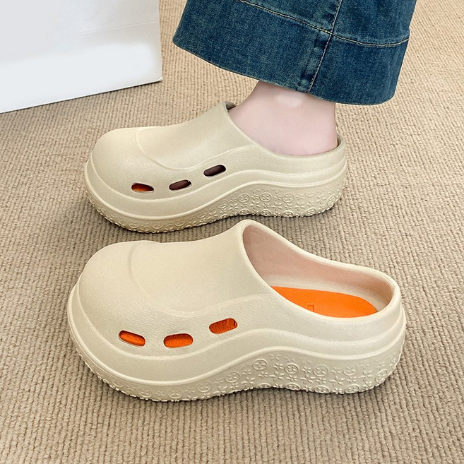 Modern Fashion 여성 발편한 다용도 슬리퍼 키높이 샌들 F30