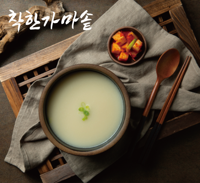 착한가마솥 닭발곰탕 한약재무첨가 파우치형 100ml, 10개