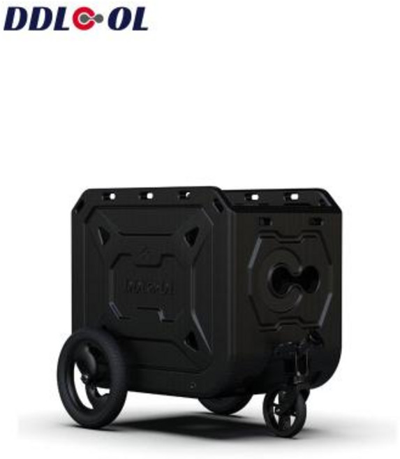 자전거 트레일러 웨건 카트 수레 자전거트레일러 접이식 총판 블랙 산책 카고트레일러 대형, 1개