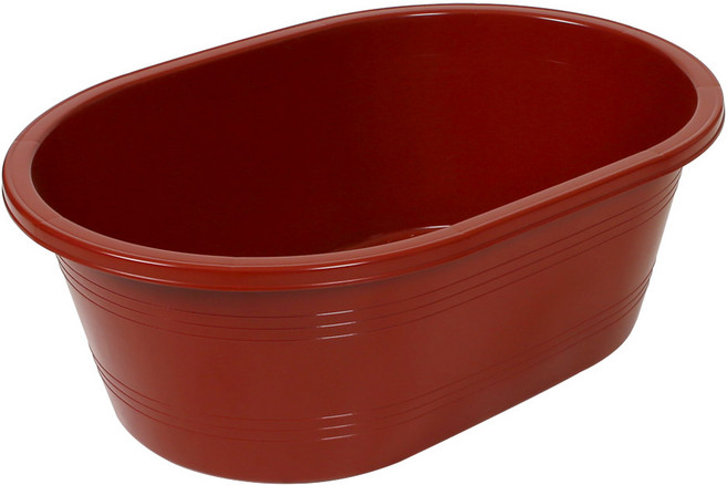 지오리빙 만능 타원 다라이 1호~3호 130L 150L 250L 대형 대야 김장 배추절임통 아기욕조 목욕 반신욕 횟집 활어통, 1개