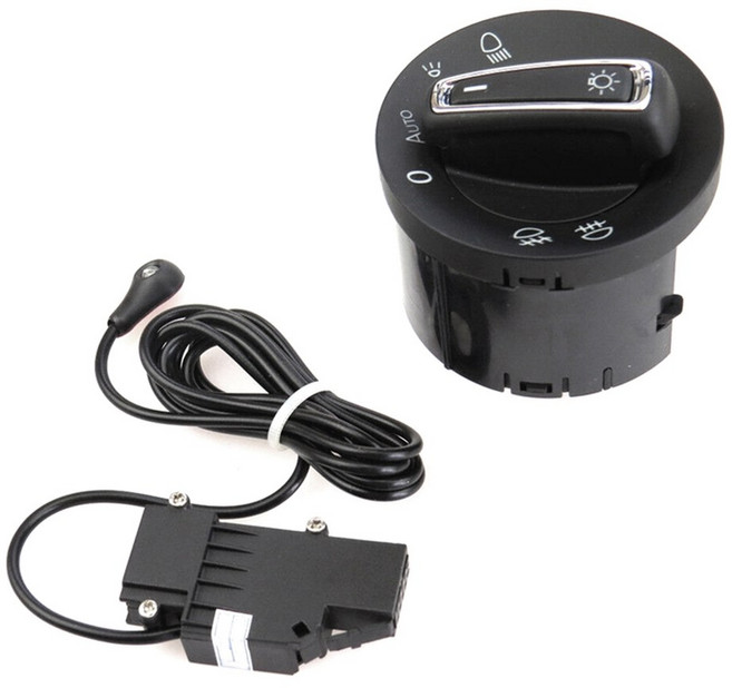 차량 센서 스위치 전면 MKVII 모듈 호환 제어 헤드라이트 라이트 5GG941431D 골프 폭스바겐 7 파사트 MK7 2015 옥타비아 자동, 1)Black, 1개