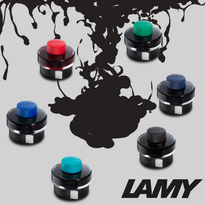 라미 잉크 카트리지 병잉크, 1개, 카트리지 터키옥색