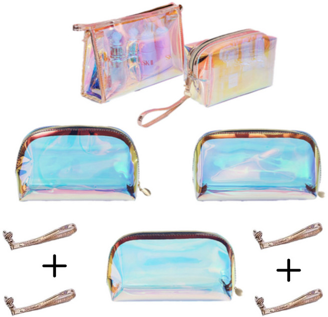 라이즈궁 투명 홀로그램 파우치 5종 (키링포함)