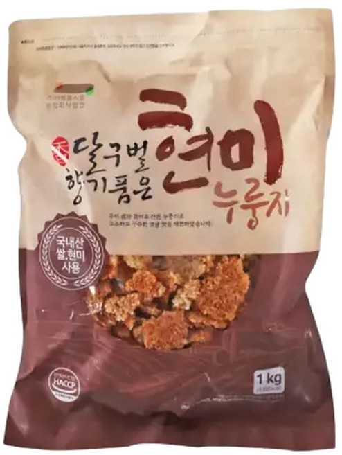 달구벌 향기품은 현미누룽지 1kg 2개