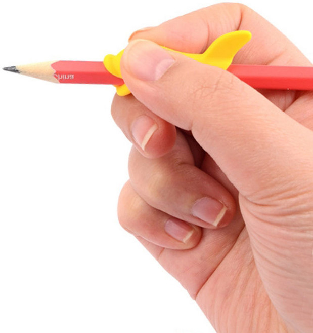 실리콘 펜그립 펜슬 몽당 연필 홀더 손잡이