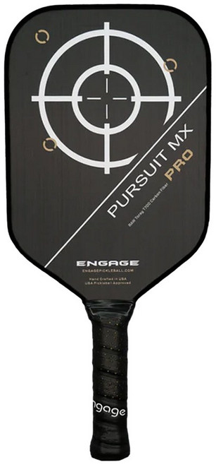 인게이지 피클볼 MADE IN USA 펄수트 MX 프로 MAX 파워 시리즈 피클볼 패들, 라이트, 1개