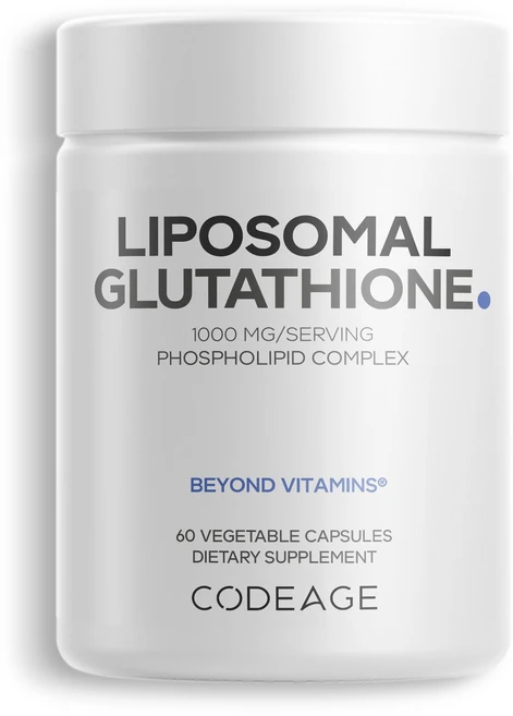 코드에이지 Codeage 리포소말 글루타치온 Glutathione 1000mg 비건 60개입, 60정, 1개 - 쿠팡
